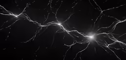 this is an image of some wire in the dark