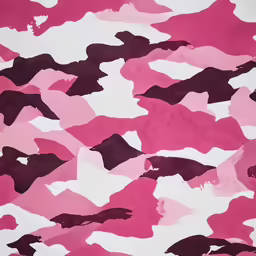 a pink camouflage wallpaper with black accents