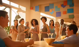 a group of women at a party drinking drinks