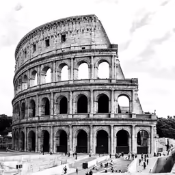 an old ampatized structure that is in the middle of a plain