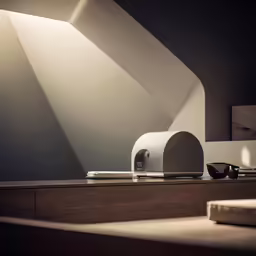 an image of a modern desk setting