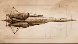 an image of a large object in progress