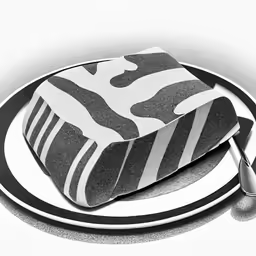 an odd looking dish with spoons in the foreground
