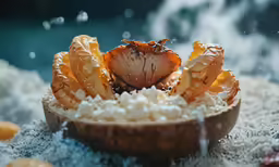 some food is sitting on the table, some type of thing