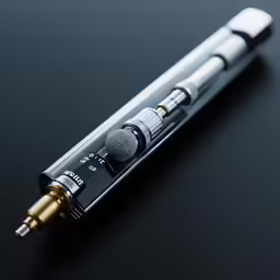 an electronic device with microphones on it