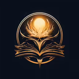 a book with an open book on top