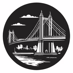 the oakland bay bridge from california by mike