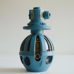 an object with a camera on top of it