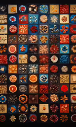 a close up view of buttons that are on a wall