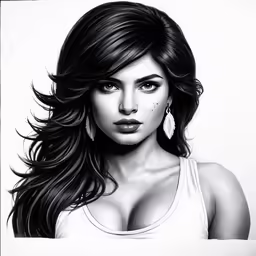 a very pretty girl with large breast breasts
