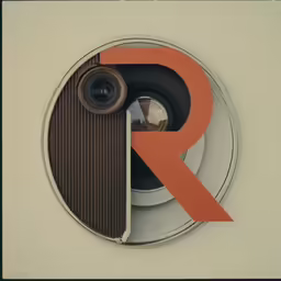 a circular object with a large object attached to the top