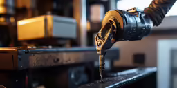 the machine has been winding the coil