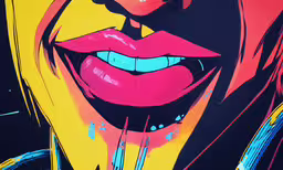 a close up of a person