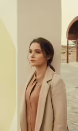 an image of a woman posing on the street