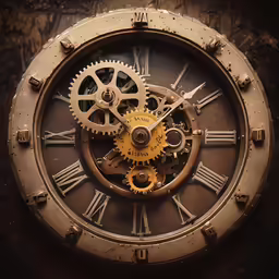 the large clock face is clearly visible for everyone to see