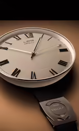 a close - up photo of a watch on a table