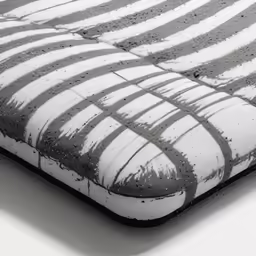a close up of the bottom of a mattress