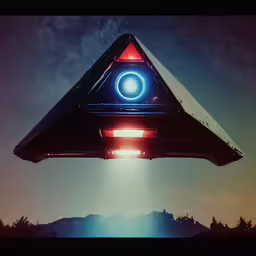 there is a very strange object in the sky