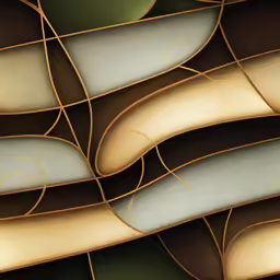 an abstract wallpaper pattern consisting of curving shapes