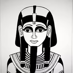 egyptian art - illustration of anubn