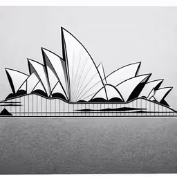 the opera theatre is designed as a modern sculpture