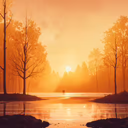 a lone person is walking into the sunset,a man is walking down the pathway towards the sunrise