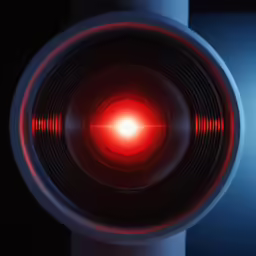 the front view of a camera lens