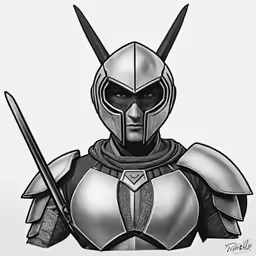 black and white drawing of a character from the animated movie toy story