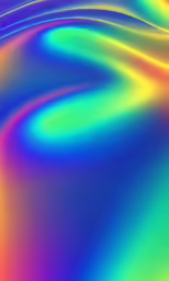 an abstract, multicolored backdrop of water