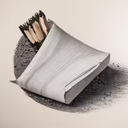 there is a book that is open on a table