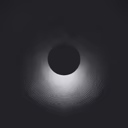 the front cover of a cd with black background and light