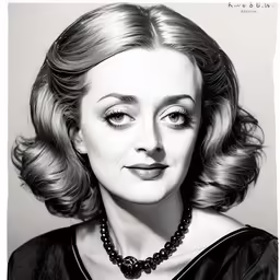 the face of a lady with long hair
