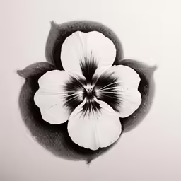 a flower that is in the center of a picture