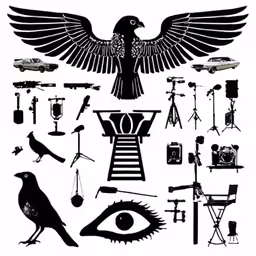 an image of bird and other objects