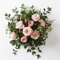 a bouquet of roses that are grouped together