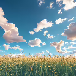 the grass is ready to be cut down