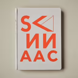 a book with an orange font that says ssk nn aac