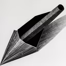 a very unique object that is upside down