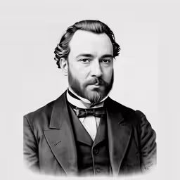 a portrait of a man wearing a suit