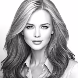 an image of a woman in pencil