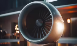 a computer generated device in the shape of a propeller