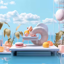 this is an artistic photograph of a surreal scene