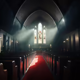 a church that is empty and ready to be used