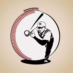 a man is holding a baseball bat in front of him
