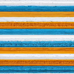 multicolored stripes are woven into a piece of fabric