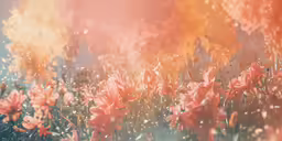there are flowers that have been taken apart in this photo
