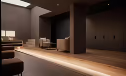 this is a view of the inside of an office