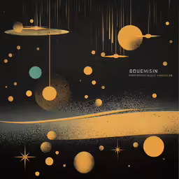a space scene that is very artistic