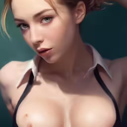 this photo shows the breast of a women