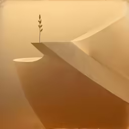 two tall trees stand on top of the white sand dunes